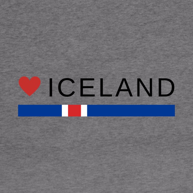 LOVE Iceland by icelandtshirts